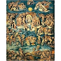 イタリア1000ピース ジグソーパズル 最後の審判 ミケランジェロ未開封レア廃盤 イタリア1000ピース ジグソーパズル 最後の審判 ミケランジェロ